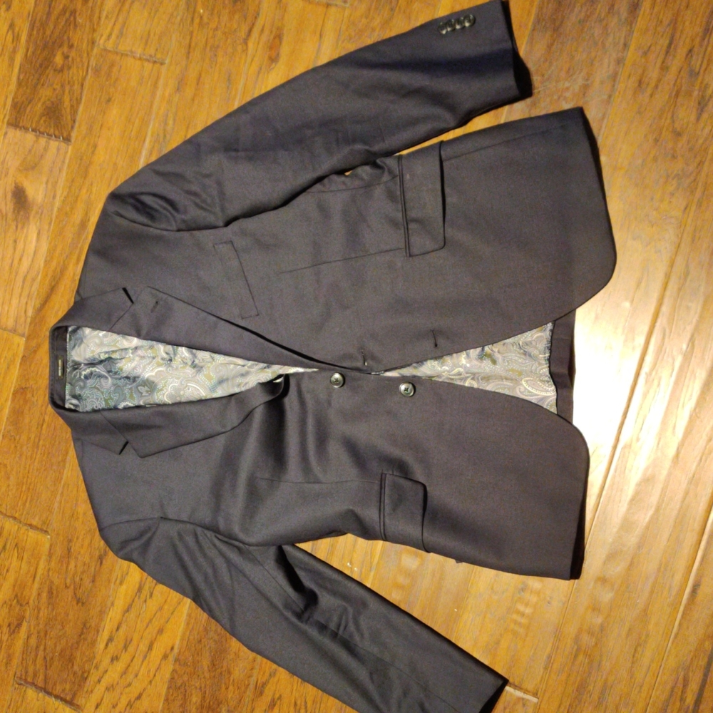 Joseph Abboud Bright Blue Slim Fit Suit Jacket (Jacket Only)